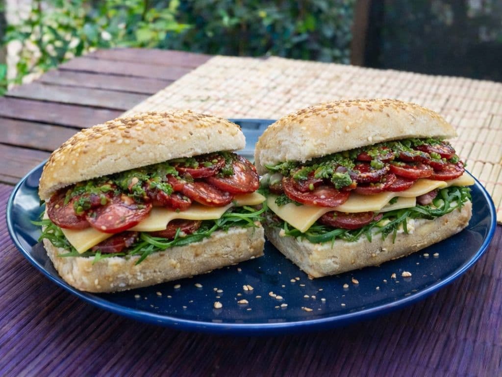 Sandwich salami
