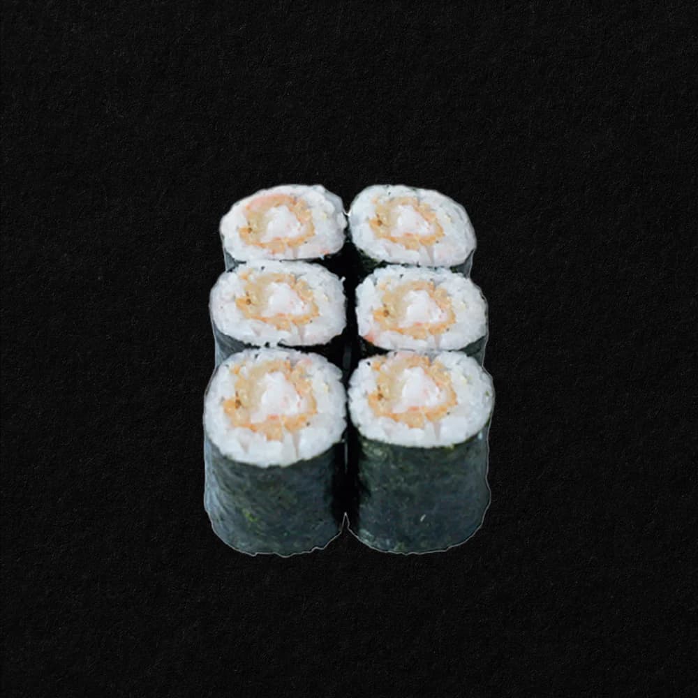 Maki Crevette Panée 6 Pièces