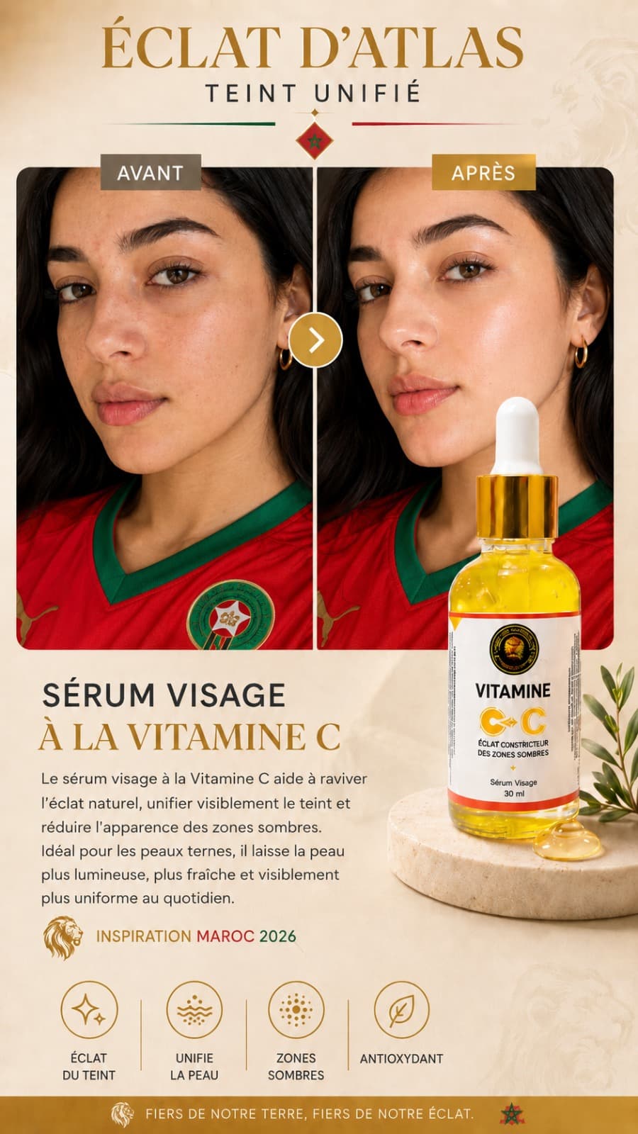 Serum Visage à la Vitamine C