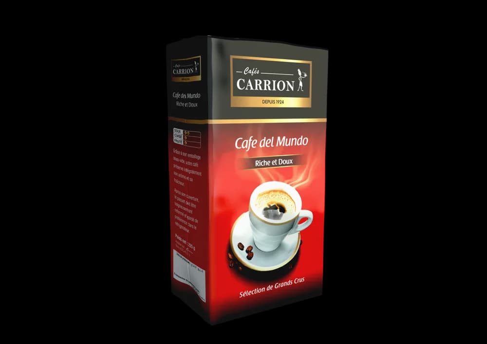 Café del Mundo - Majorité Robusta Tonique ( Sous-vide ) 225gr