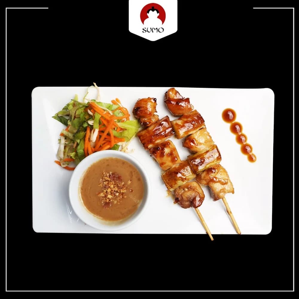 Brochettes Thaï Poulet Poireaux