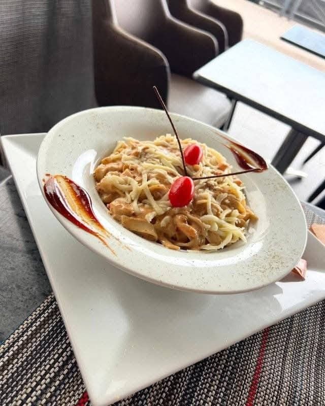 Pâtes carbonara au poulet