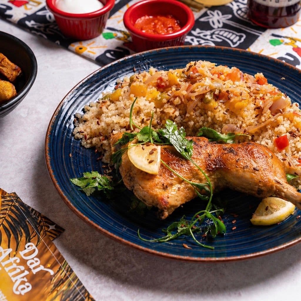 Attiéké Poulet Braisé