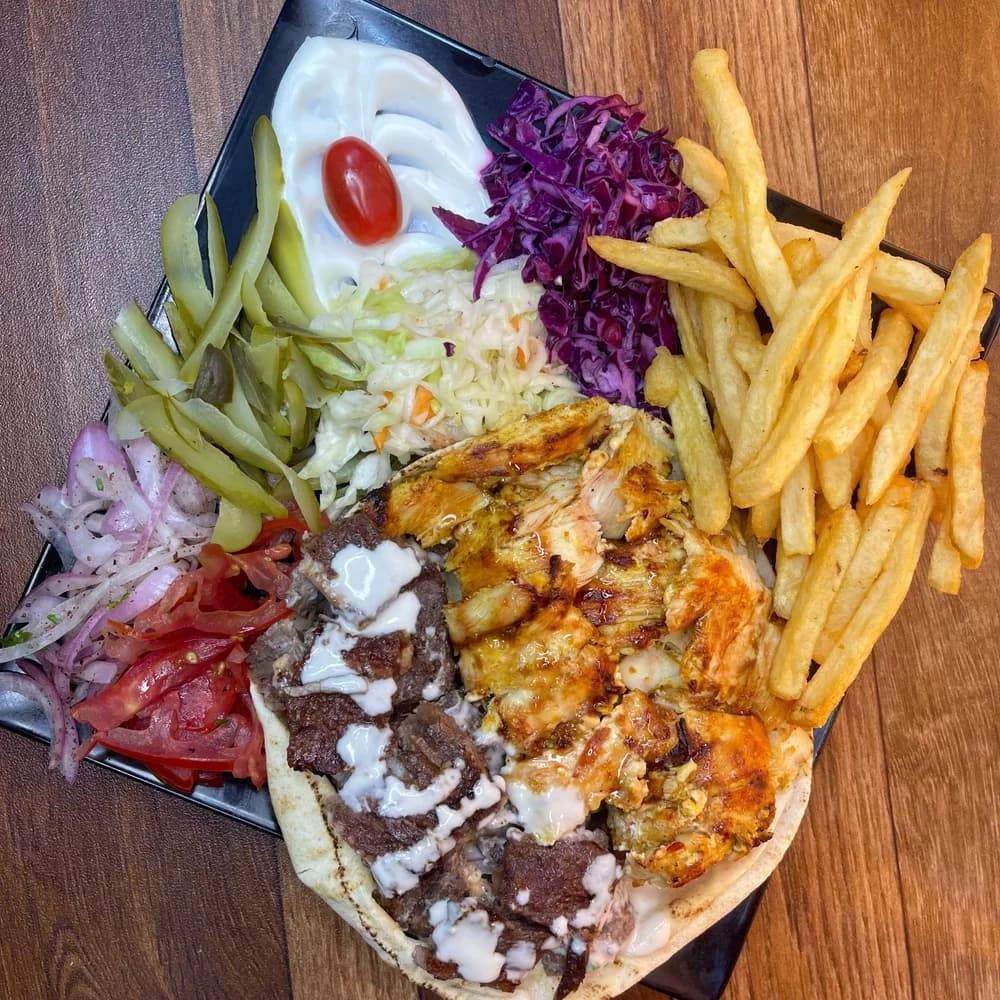 Plat Shawarma Mixte