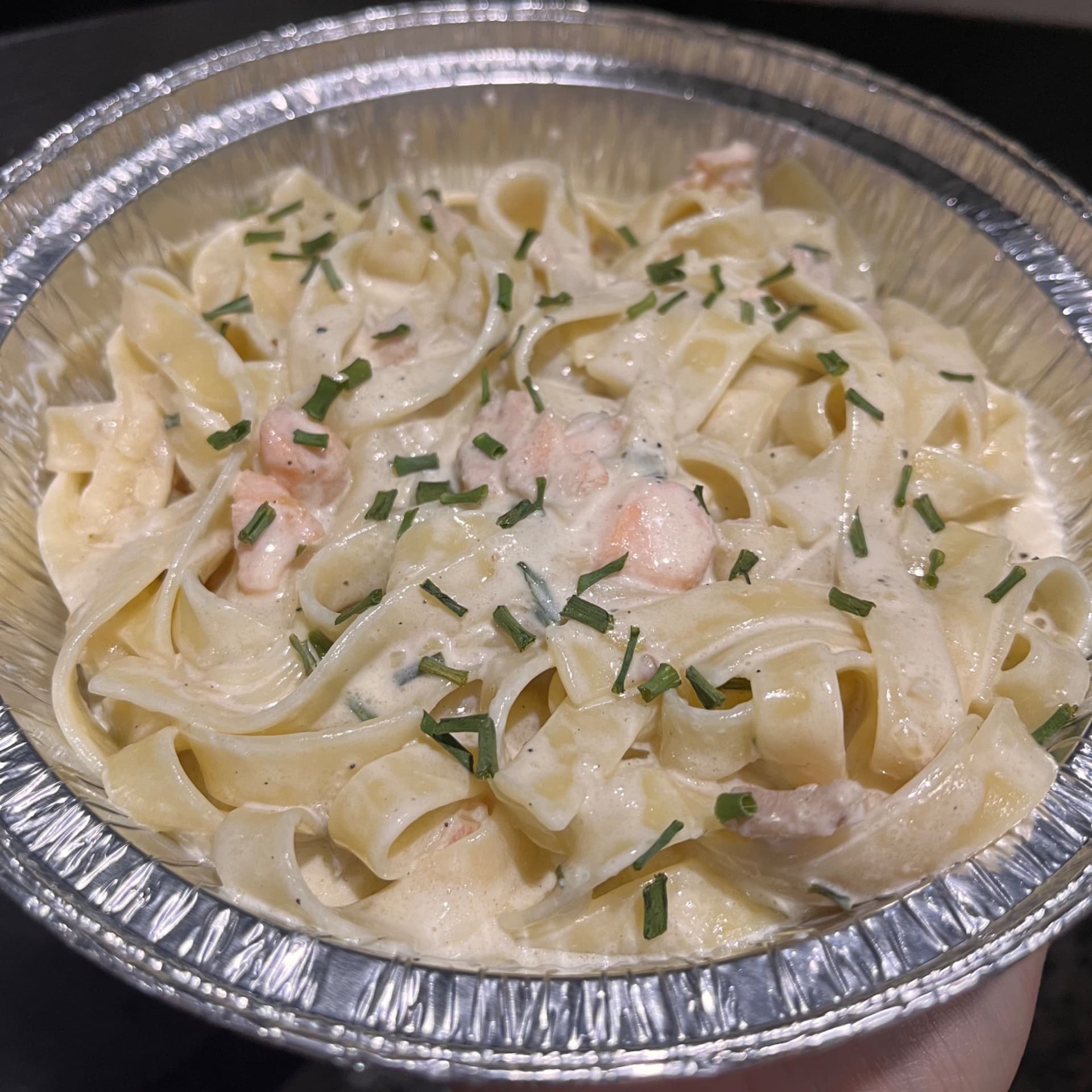 Tagliatelles Au Saumon Frais