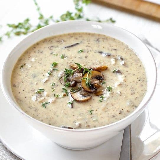 Velouté Aux Champignons