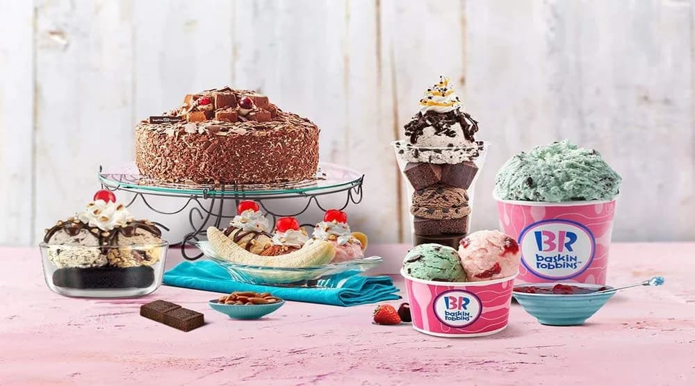 Bannière de Baskin-Robbins – Morocco Mall