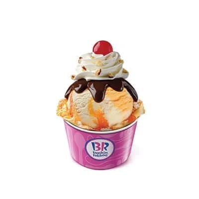 Single Medium Scoop Sundae Cup