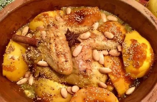 Tajine Coings Poulet