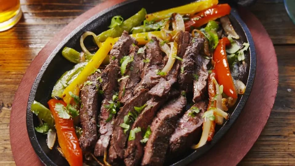 Grilled Beef Fajitas