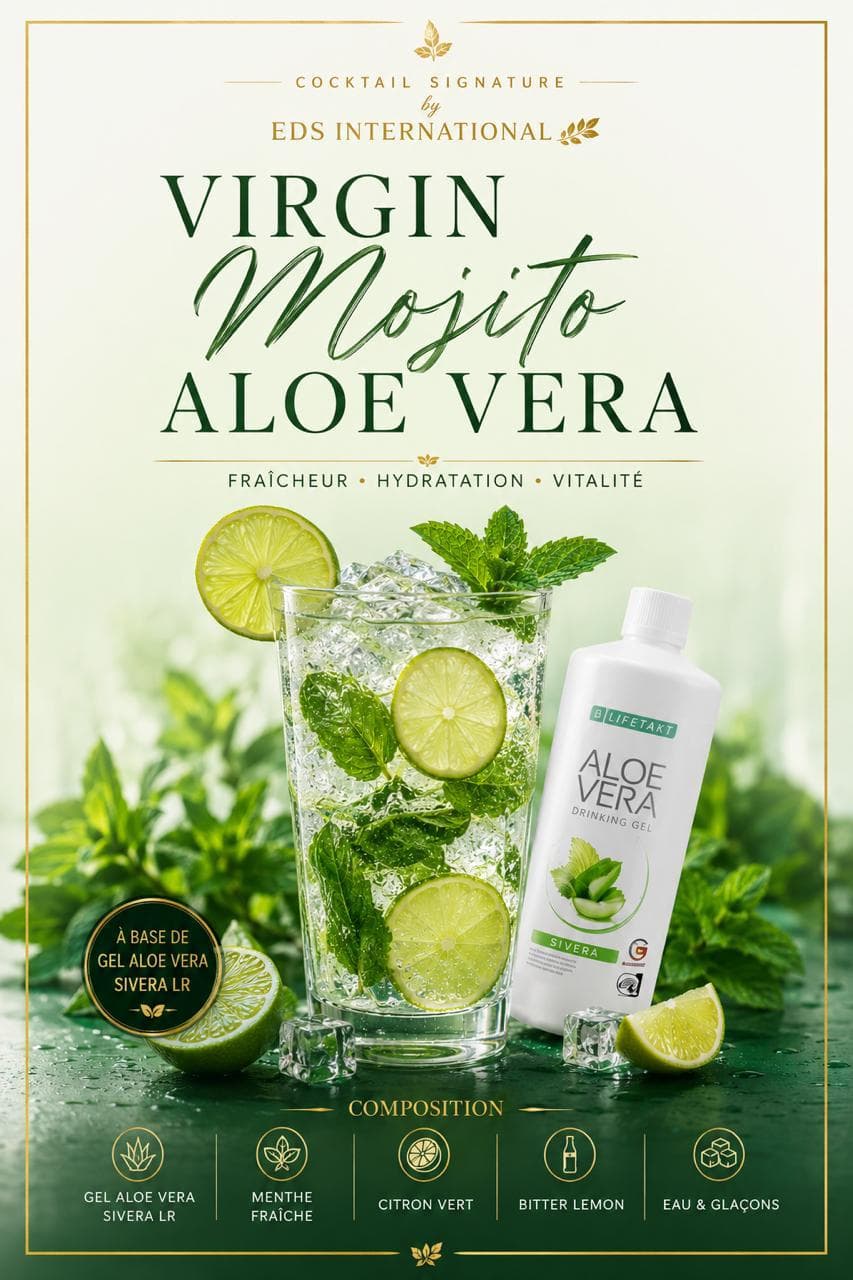 Virgin mojito Aloe vera