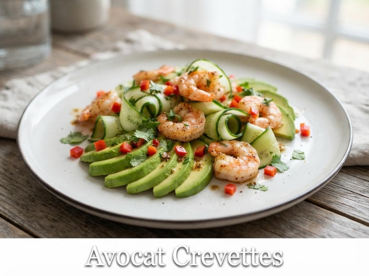 Avocat et Crevettes