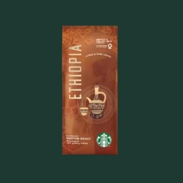 Café en grains entiers Ethiopie - 250g