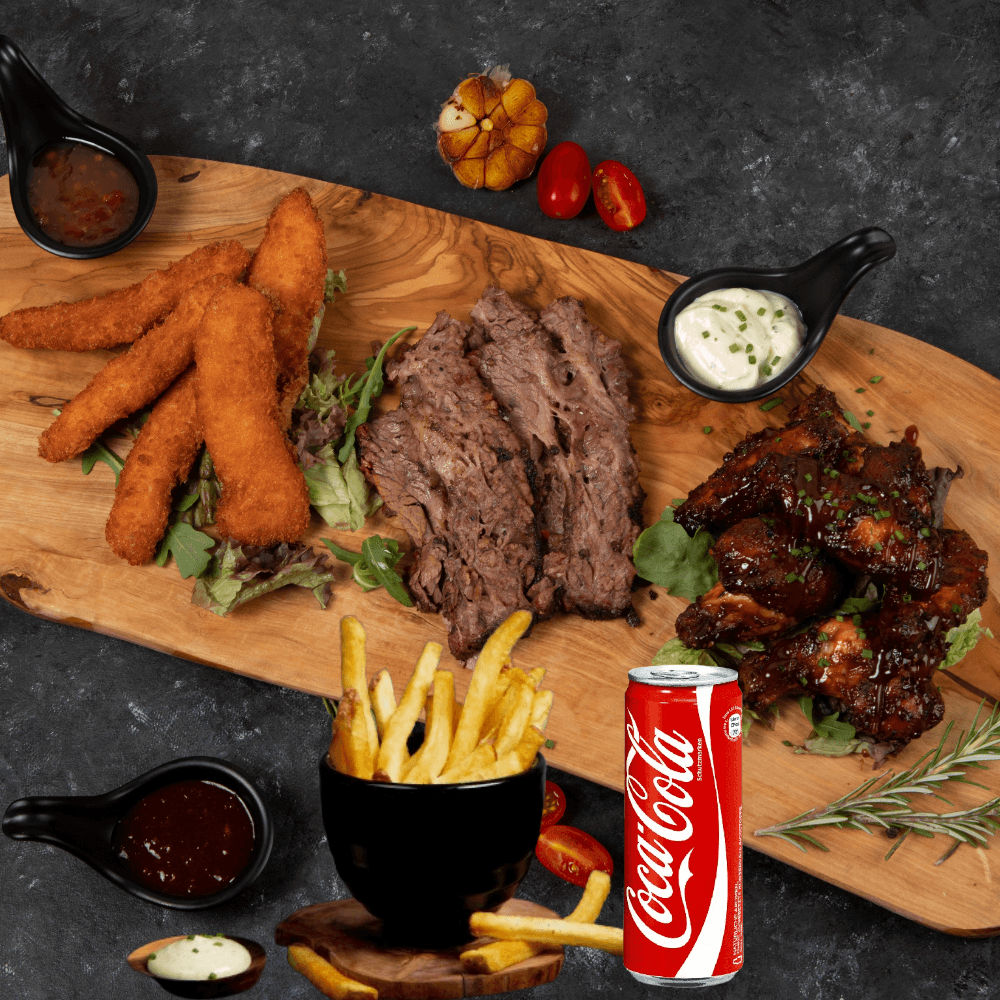 Menu Ribs'on Combo 1