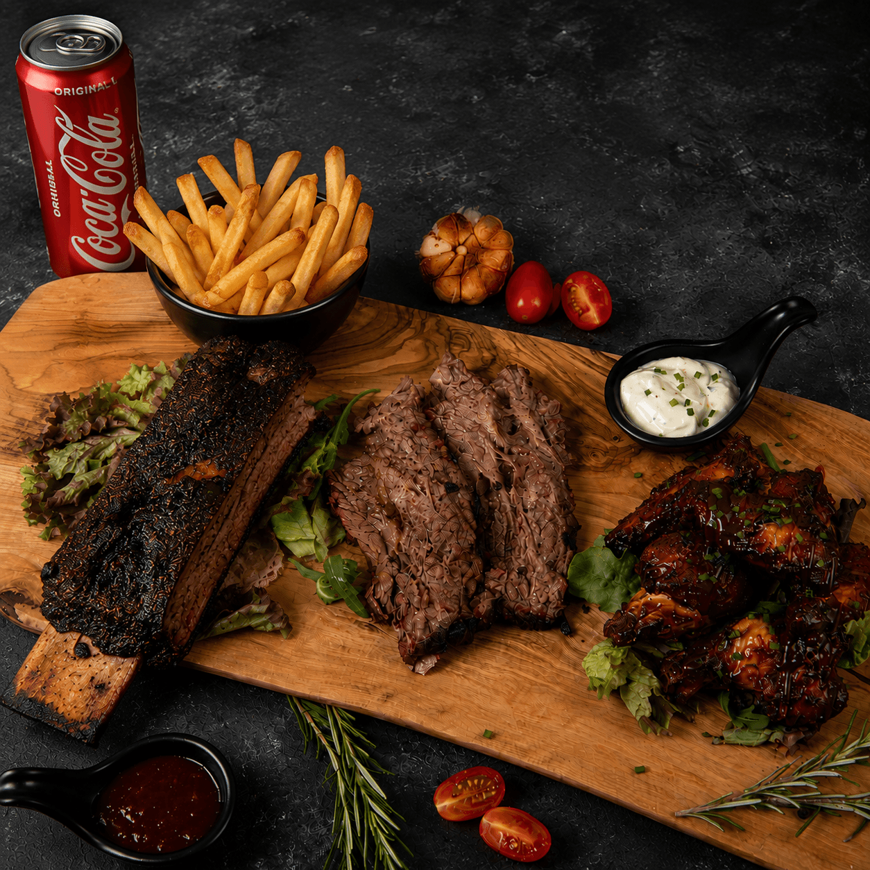Menu Ribs'on Combo 2