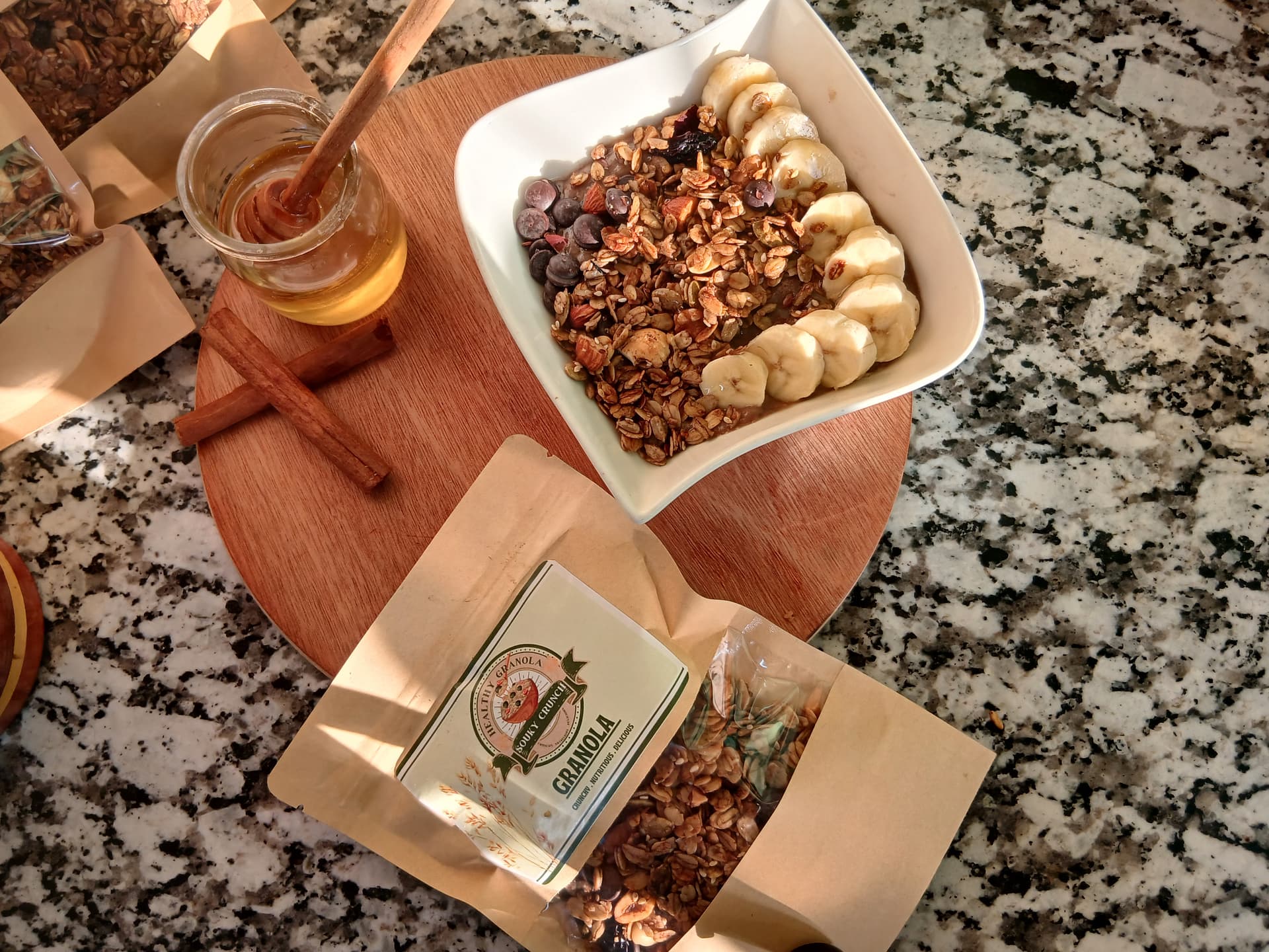Granola chocolat ( 125g)