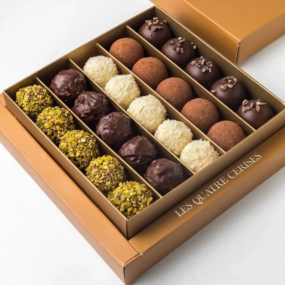Coffret Truffes Au Chocolat