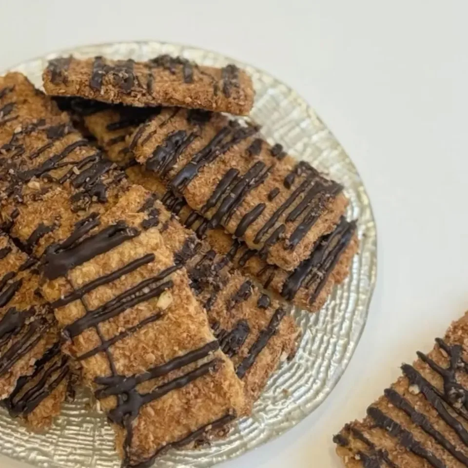 Sablés Pralinés au noix de coco