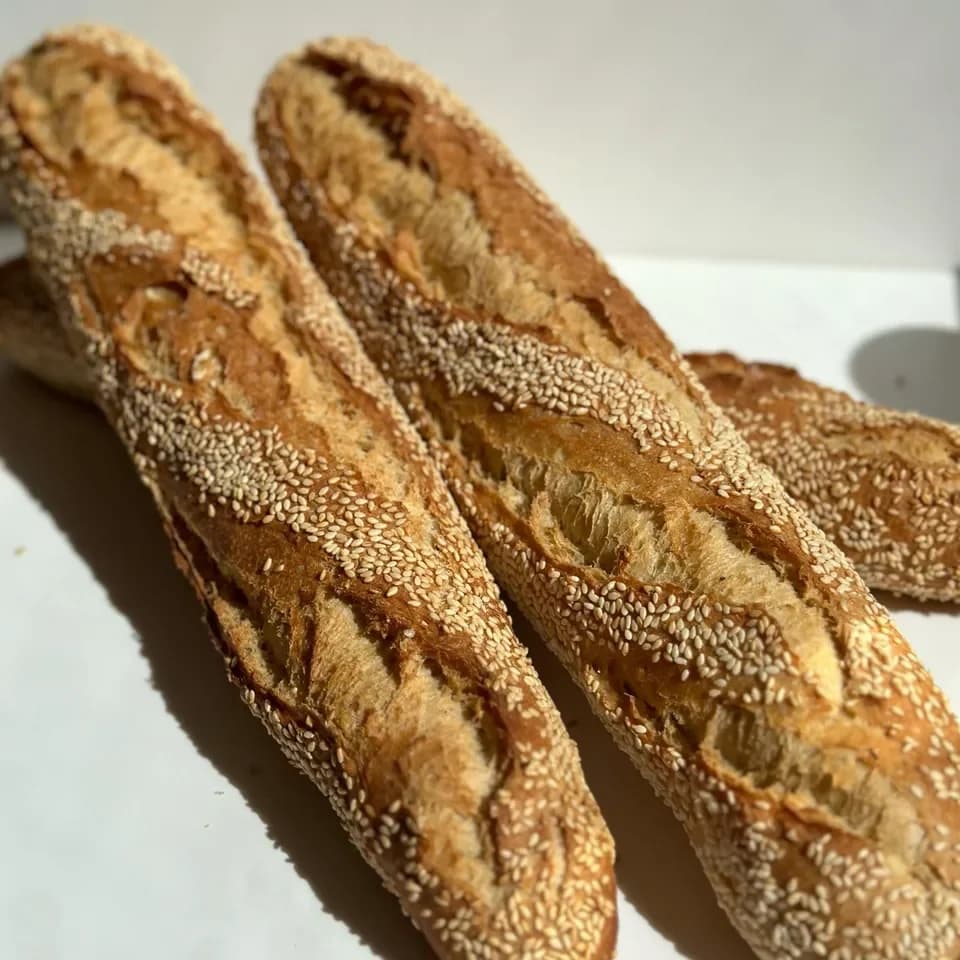Baguette au sésame