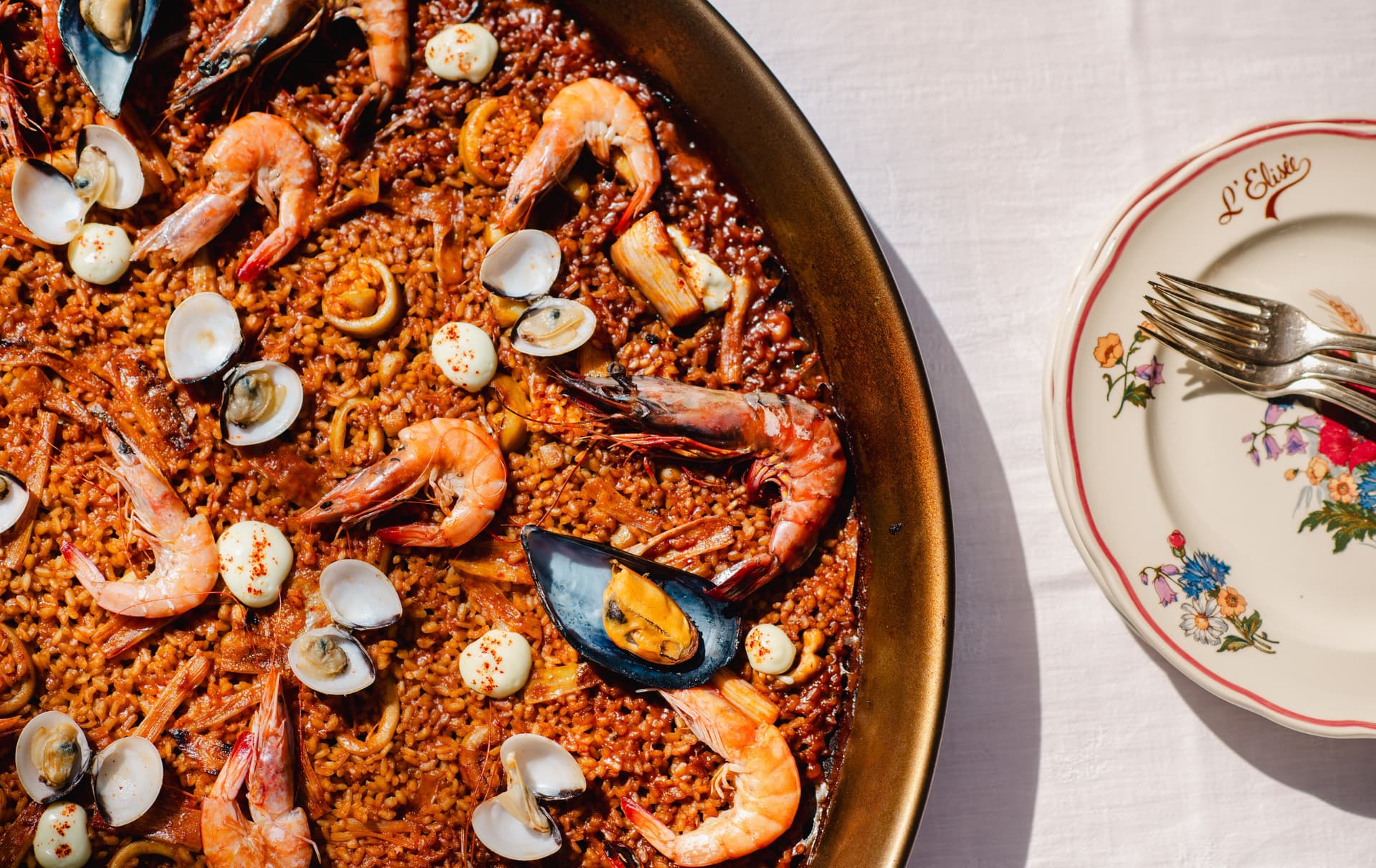 Paella del mar ( a partir de 6 personnes )