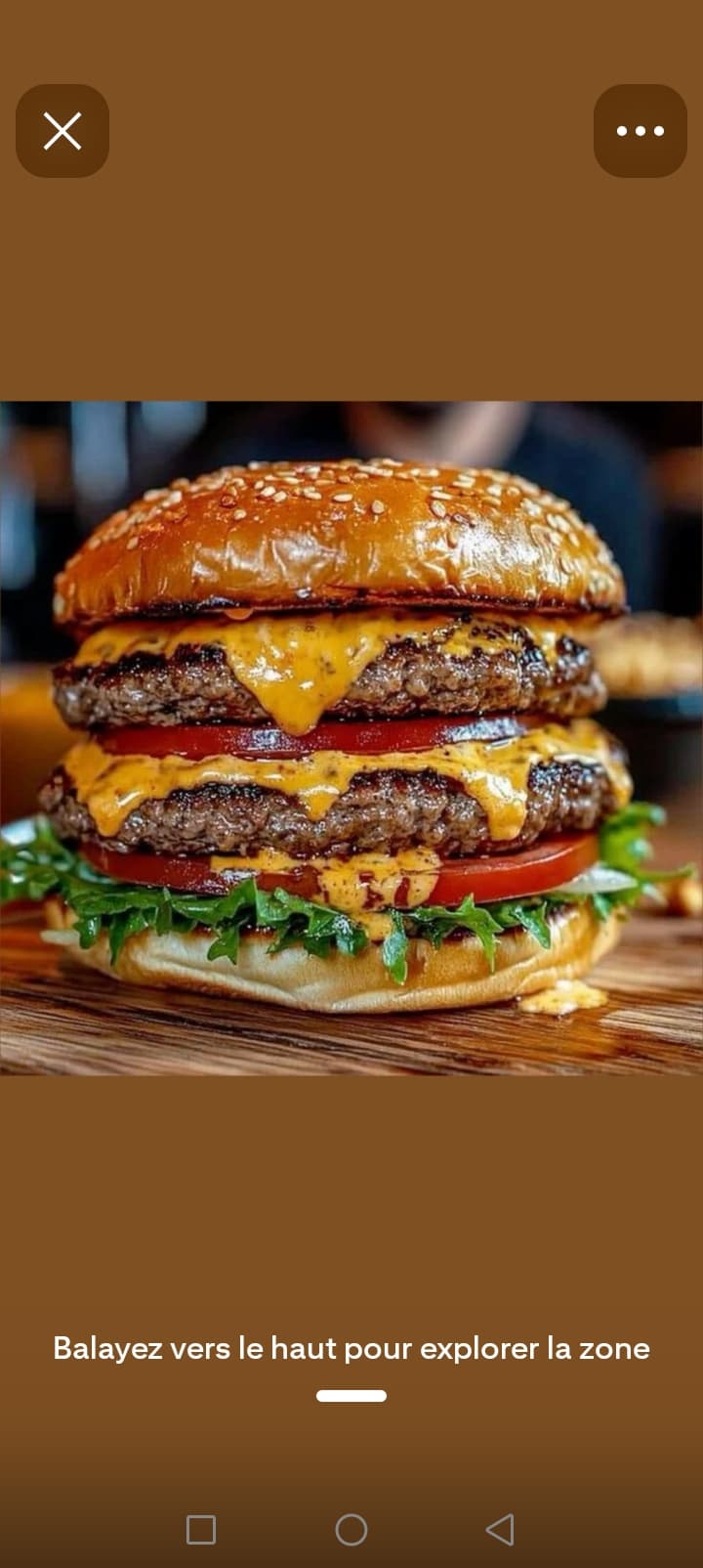 Double cheese