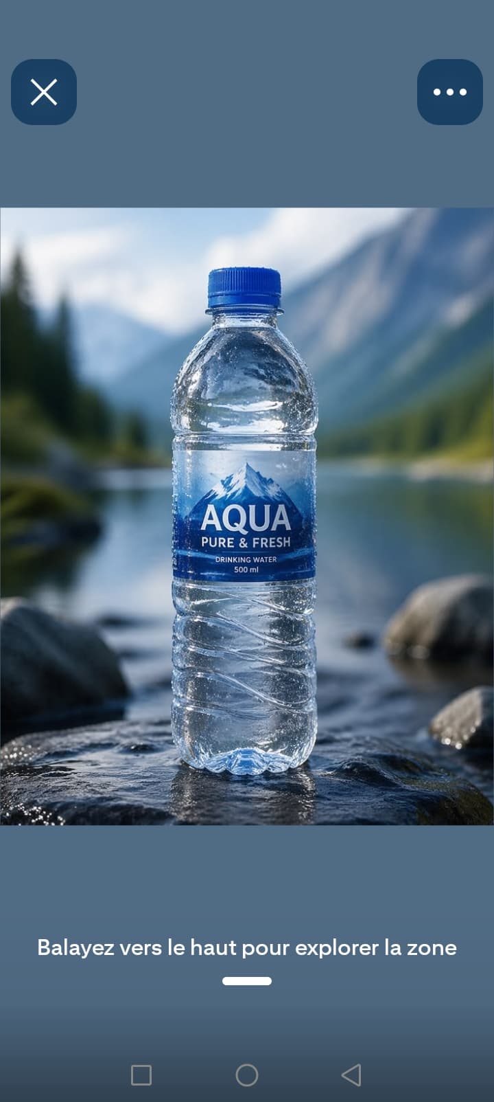 Eau minérale M
