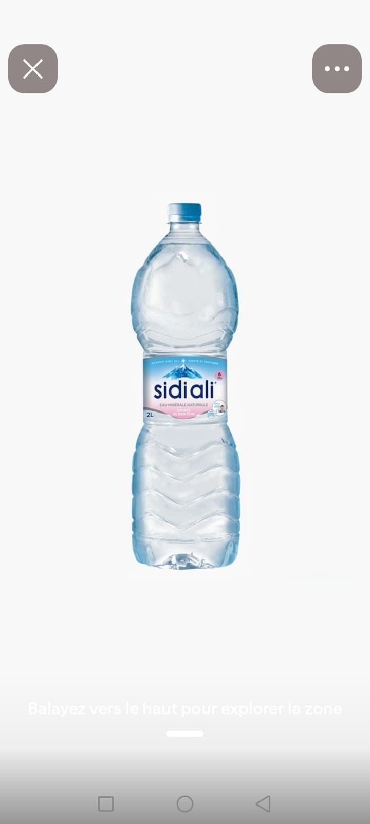 Eau minérale G