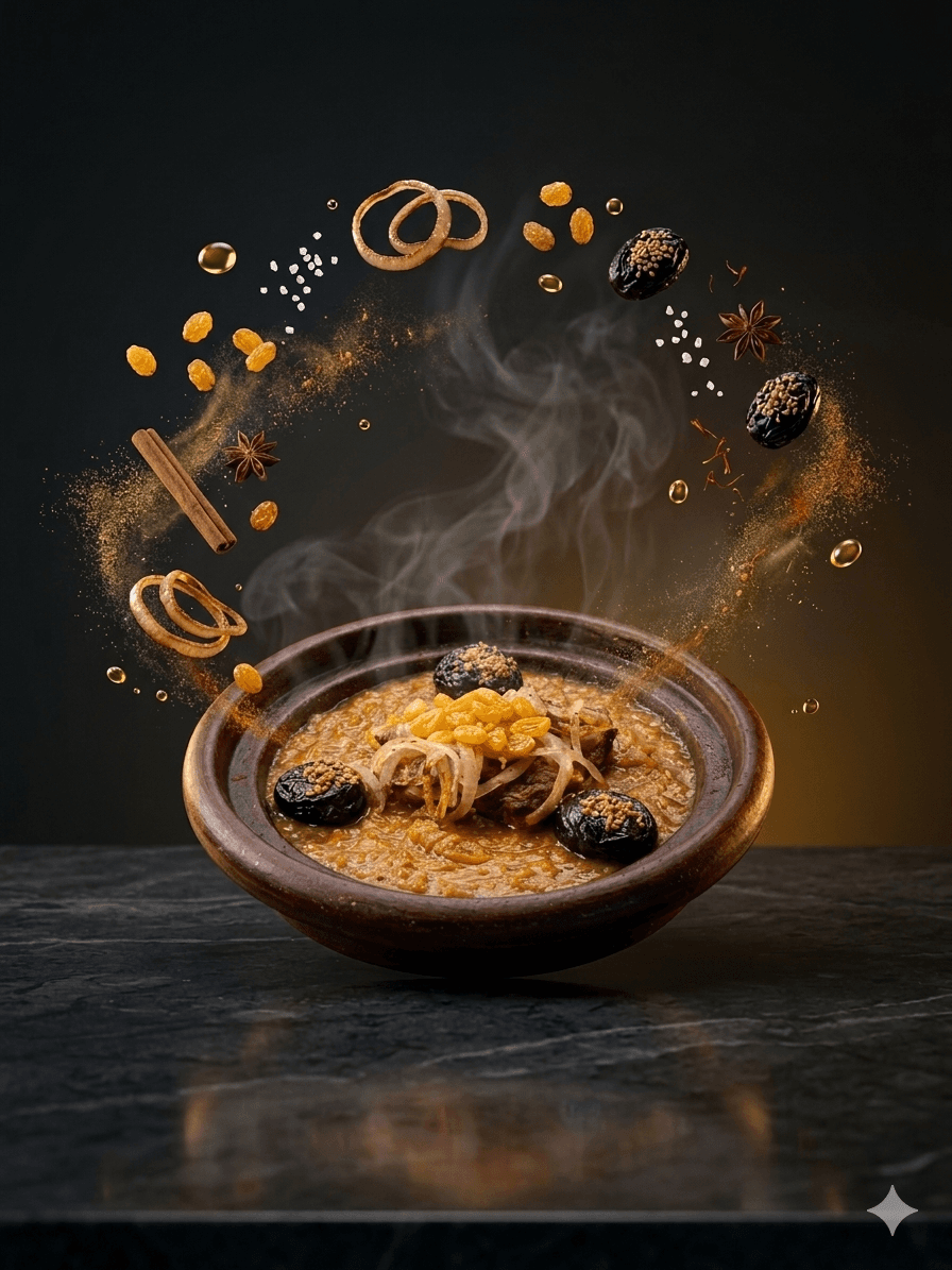 Tajine de Bœuf aux pruneaux