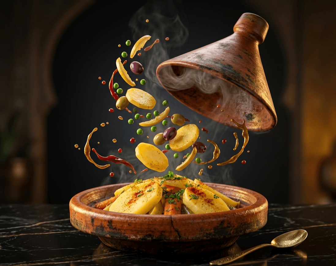 Tajine de Poulet aux Légumes