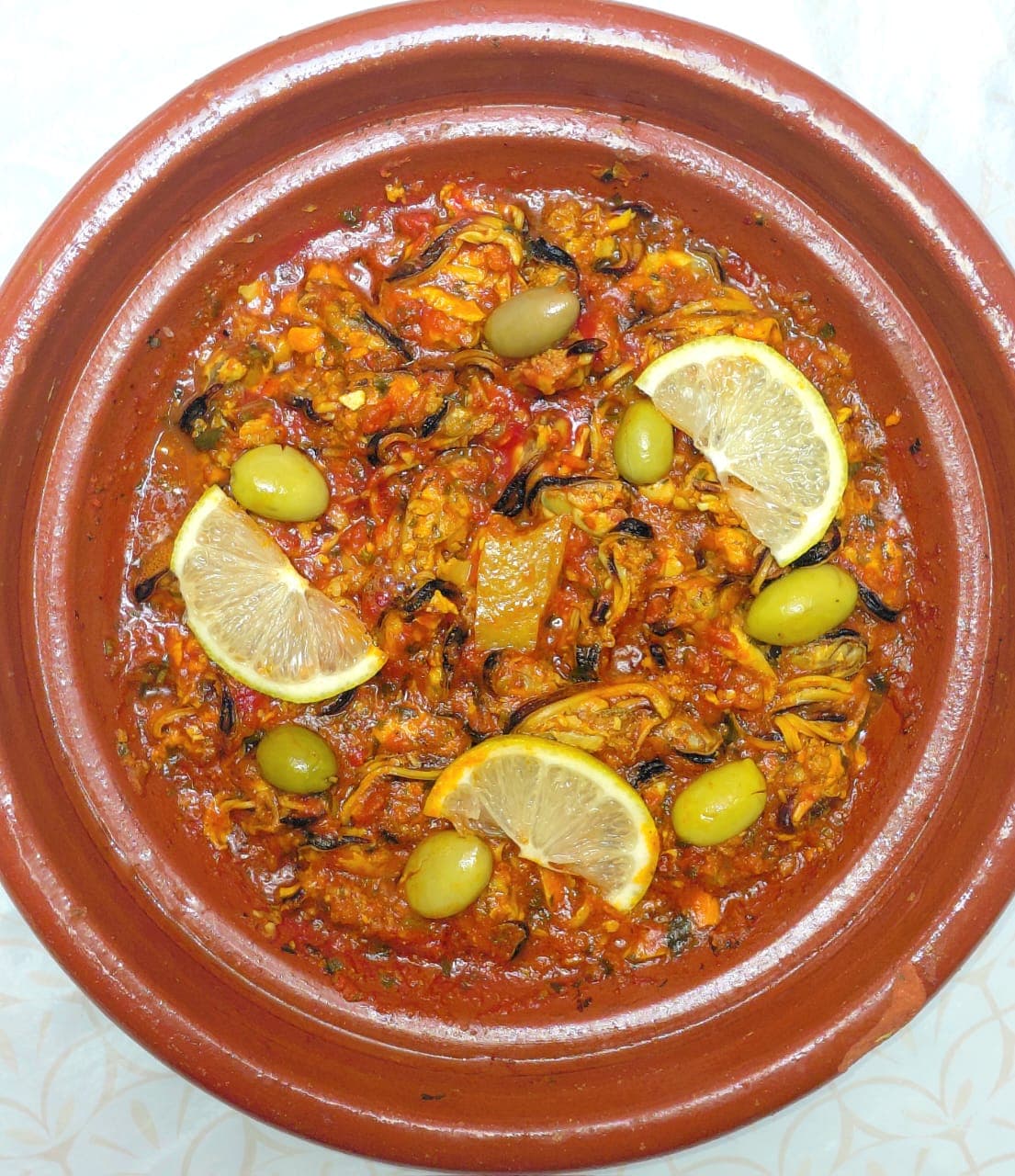 Tagine bouzroug ( moules )