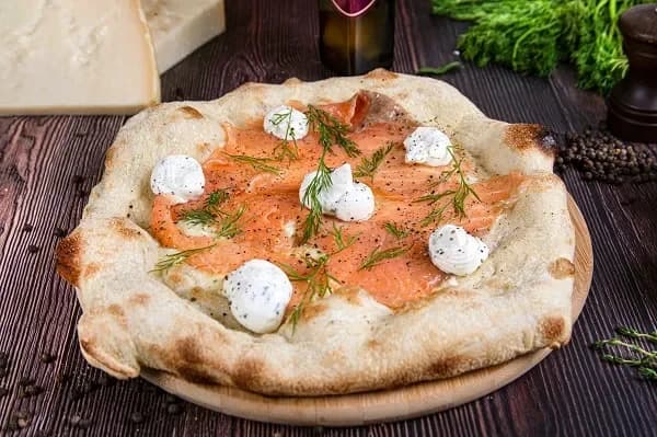 Pizza Saumon
