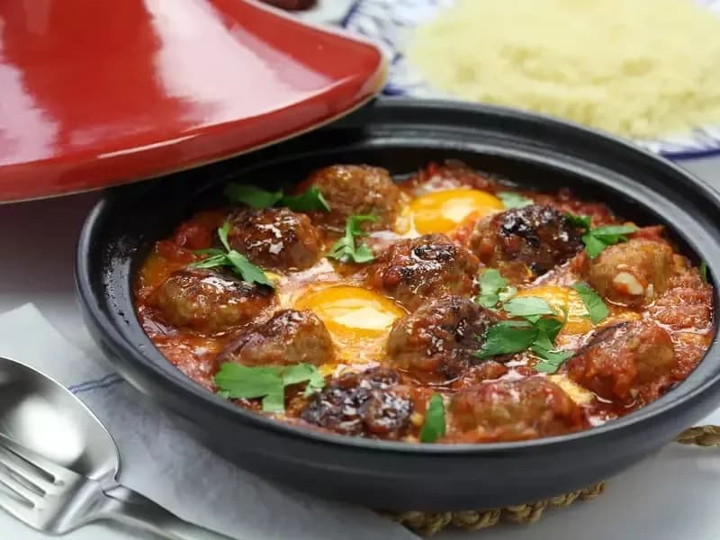 Tajine Viande Hachée Et Œuf
