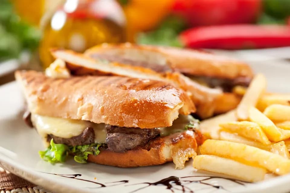 Sandwich Viande Hachée Grillée