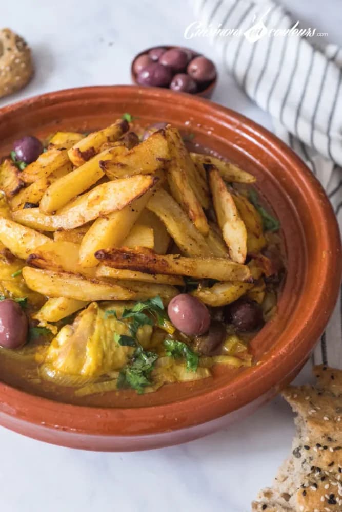 Tajine Poulet Avec Frites