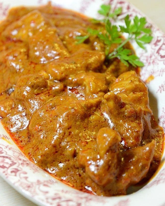 Sauce arachide avec poulet