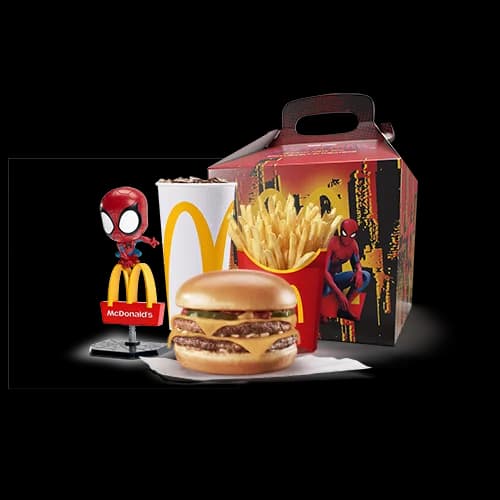Menu Spider Man - Double Cheeseburger