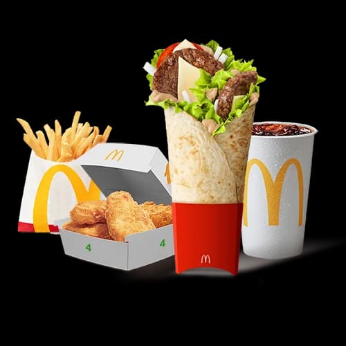 Menu Grand McWrap™ Boeuf + Chicken McNuggets™ 4 pcs