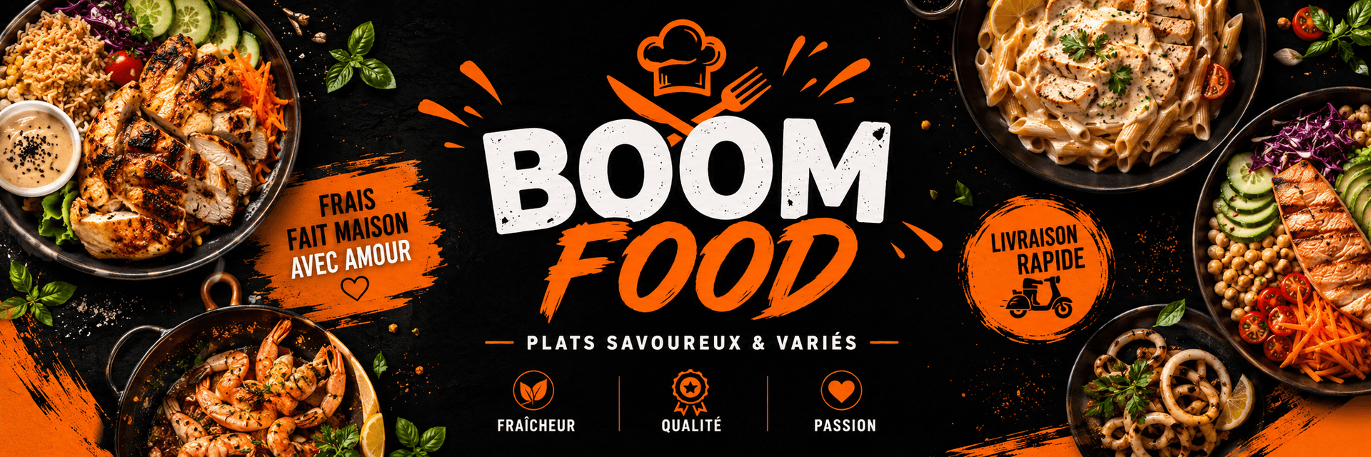Bannière de Boom food