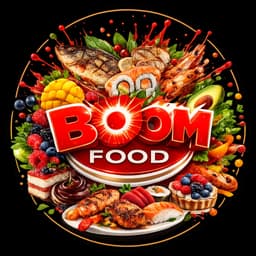 Logo de Boom food