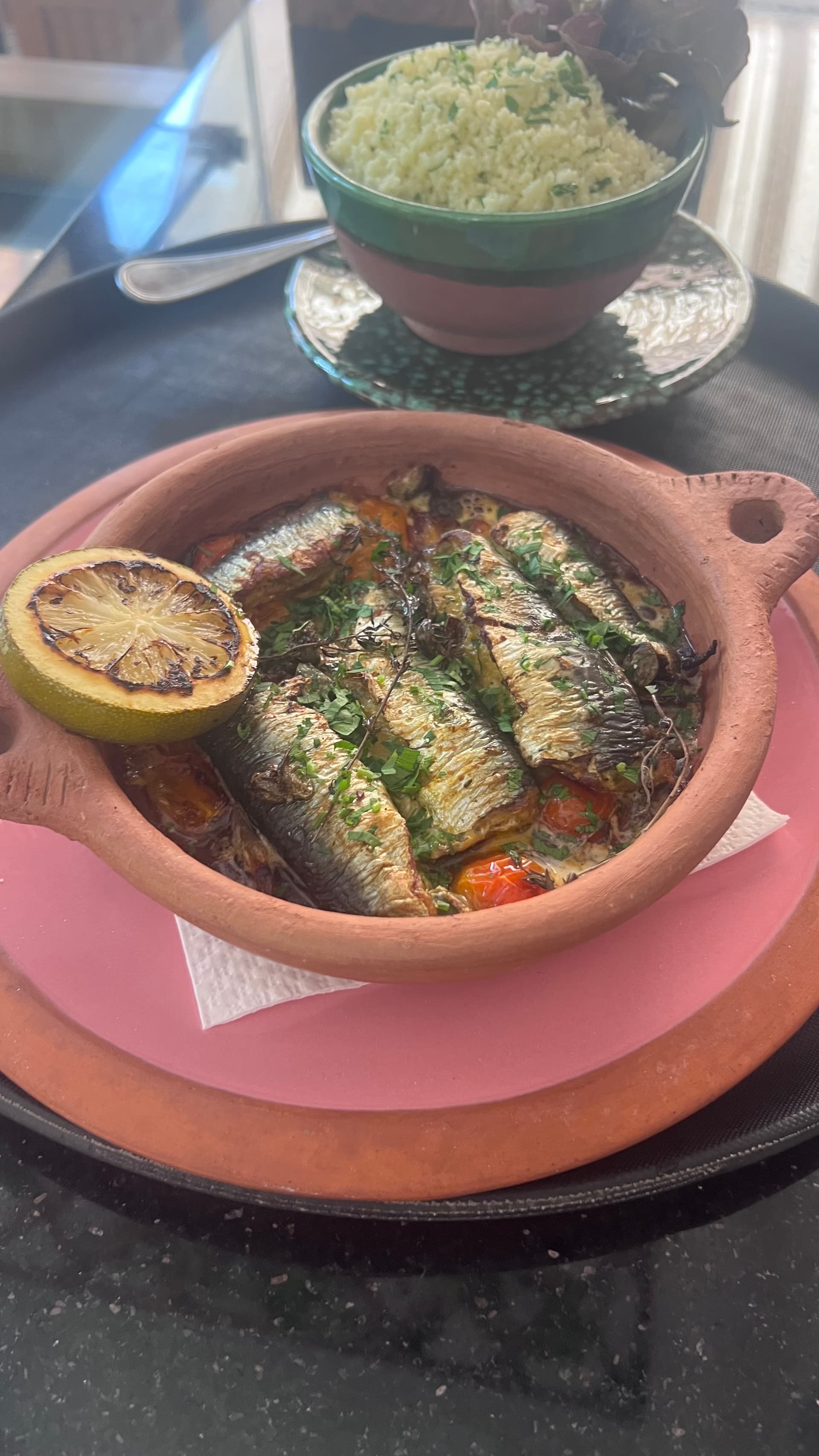 Sardines grillées