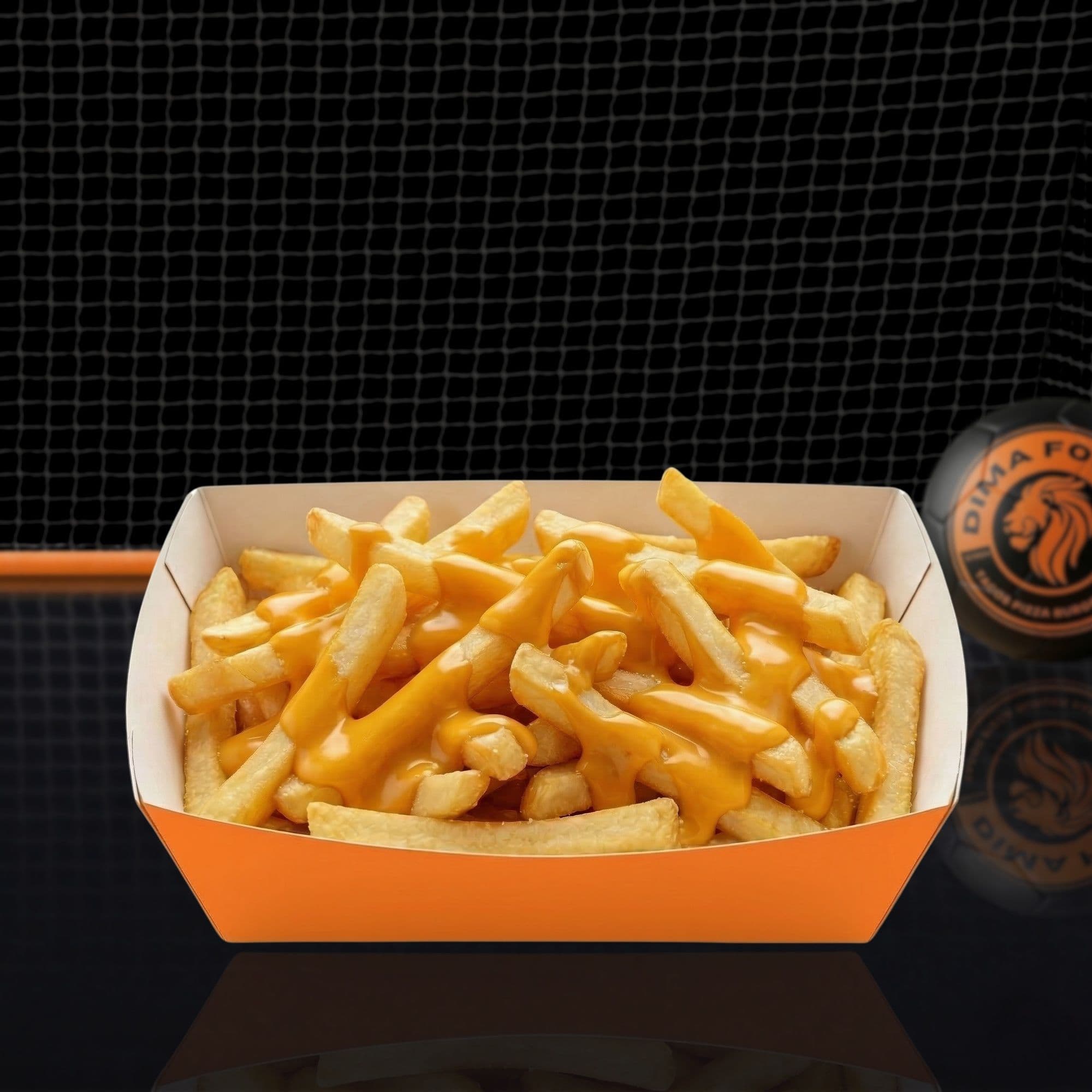 Frites fromagères